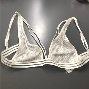 White double mesh bra BOGO